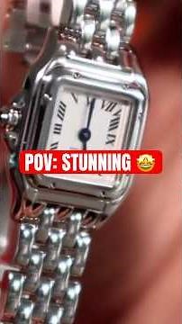 Panthere De Cartier Close Up Details ✨🤩 #Cartier #Review #CartierPanthere #CartierReview