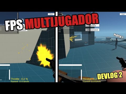 Añado disparos en mi juego MULTIJUGADOR de Trenes | Devlog #02