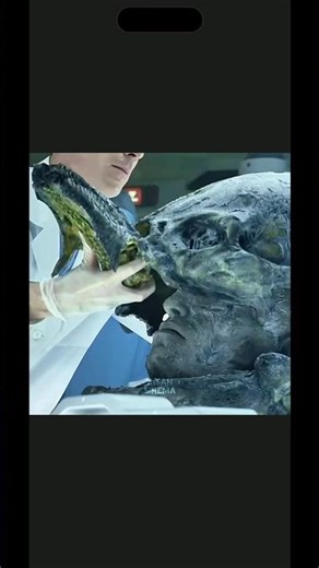 What was moving inside the aliens head😱🤯#alien #assamtezpur