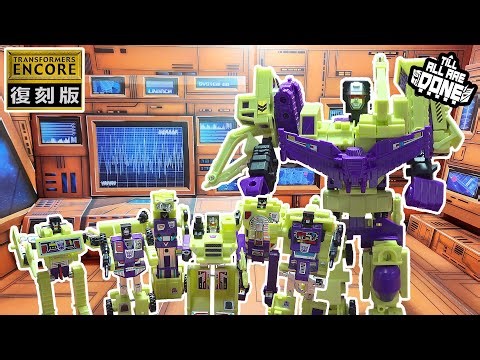 Transformers Encore DEVASTATOR 20A Gift Set Review (Takara Encore) | TILL ALL ARE DONE