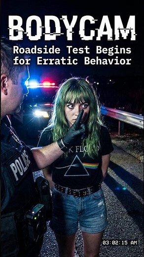 Bodycam: Roadside Test Begins for Erratic Behavior