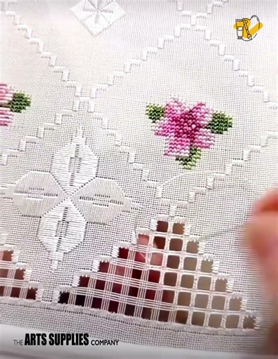 Tutorial | Needle Lace Making #intricatecraft #lacedesign #stitching #needleandthread #yarn