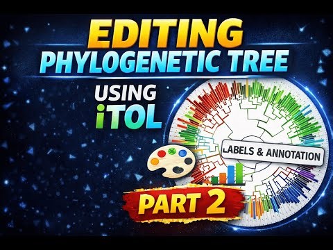 How to Edit Phylogenetic Trees in iTOL | Part 2 (After Tree Construction)
