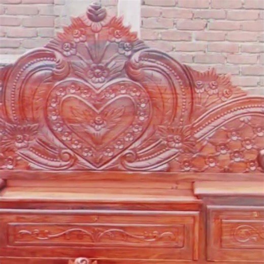 Dilwala Sheesham Double Bed | Solid Wood Luxury Bed Design 2026 | Heavy & Durable Furniture