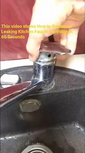 STOP Your Faucet From Leaking!