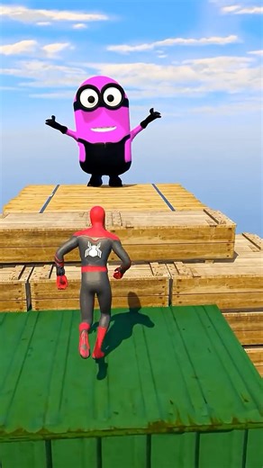 GTA 5 Epic Water Ragdolls Spiderman Jump/Fails Ep 333 #shorts