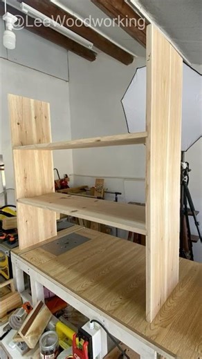 Shoe Cabinet Pt.7: Mirror-Symmetry Dadoes & The First Dry Fit #woodworking #dewalt7492