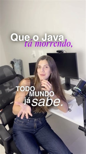 Fernanda Kipper | Dev on Instagram: "Você ainda acredita nisso? 😑 #java #programacao #tecnologia ——— Comenta “Java” e aproveita o desconto de até 44% na matrícula da @aluraonline 💜"