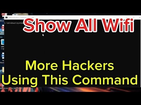 Show WiFi by using this command. #wifi #hackingcourse #wifipassword