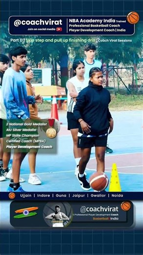 Skip Step Crossover Part 11 | Game Speed Breakdown | Basketball Training #shorts