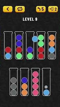 Ball Sort Puzzle Level 9