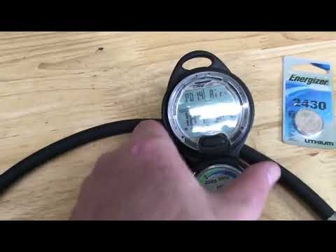 Cressi Leonardo Dive computer and pressure gauge