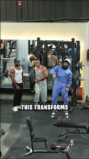 Why This Janitor Is Secretly a Bodybuilder 🤯 #funny #prank #gym #bodybuilding #fail #viral #shorts