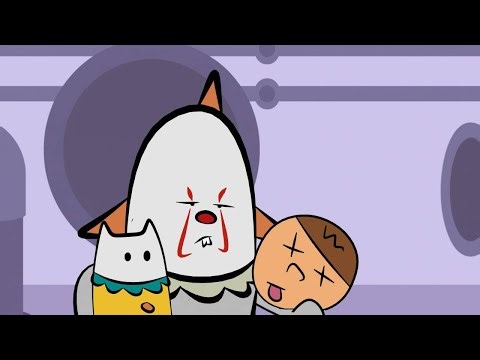 If Pennywise had a Cat - IT parody animation