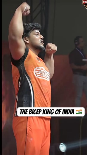 he is the BICEPS KING OF INDIA 🇮🇳 | SACHIN GOYAL #shorts #viral #trending #armwrestling