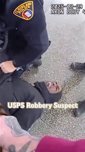 USPS Robbery Suspect Taken Down By Police K9