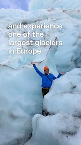 Hike Europe’s largest glacier with expert guides. Discover hidden ice caves and stunning views on this glacier tour. | Arctic Adventures | Facebook