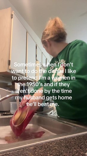 Reimagining 1950s Housewife Life with Humor