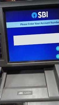 SBI ATM CARD RE SET PIN
