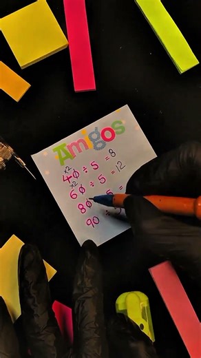 “Easy Way to Divide Numbers | Simple Division Method Explained #MathTricks #QuickMath #LearnFast”