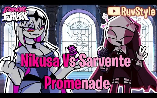FNF Promenade but Sarv vs Nikusa