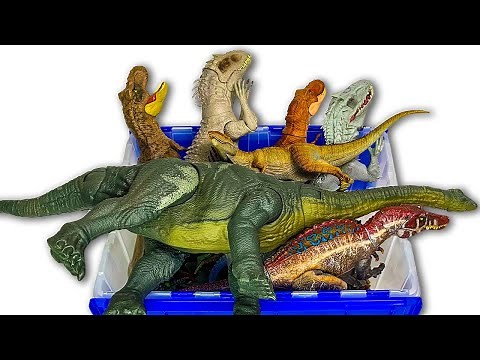 HUGE Jurassic World Dominion Haul! T Rex, Indominus Rex, Brachiosaurus Dinosaurs