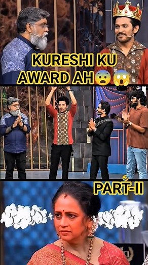 👉 CWC Kureshi Award Reaction 😂 Judges Shock | Part 2 | Cooku With Comali Shorts | #shorts #tranding