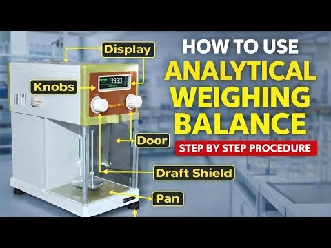 Analytical Balance Ka Use Kaise Kare | Complete Guide Hindi | Step-by-Step Lab Demo