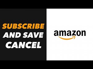 Amazon Subscribe and Save Cancel Skip Delivery How To Unsubscribe How To Delete Instructions
