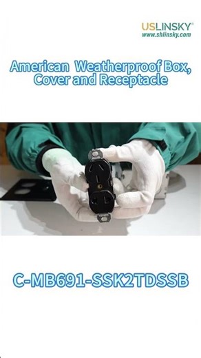 How to Install 2-Gang Masonry Box 1 Toggle Switch 1 5-port Receptacle and 1 2-gang Steel Cover