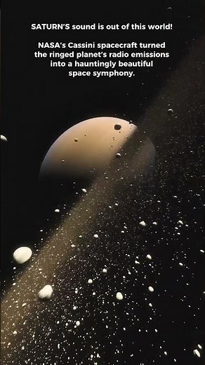 This is what Saturn sounds like. Saturn’s sound is out of this world!