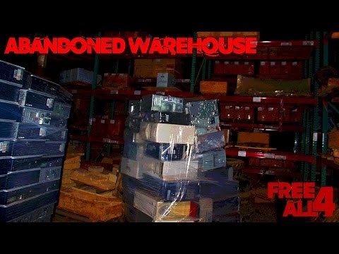 Abandoned Warehouse Full of Old Computers and Weird Things