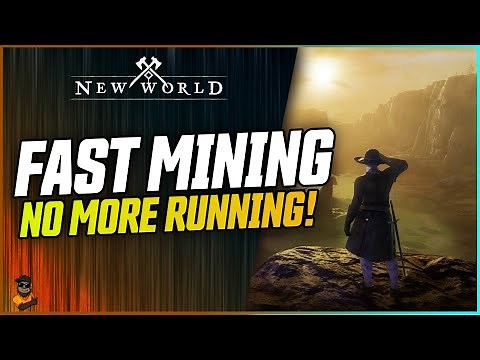 NEW WORLD - Fast Mining Levelling - WITHOUT THE RUNNING!