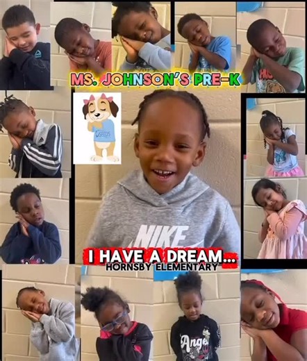 Bright from the Start on Instagram: "To celebrate Martin Luther King Jr., Georgia’s Pre-K Program teacher Shardae Johnson of Hornsby Elementary School invited her students to share what they dream of becoming when they grow up. 🌟 A powerful reminder that no matter the dream, they can achieve it! 💙 #MLKDay #GeorgiaPreK #DreamBig"