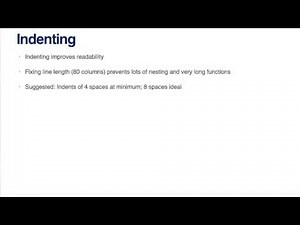 Coding Standards in R