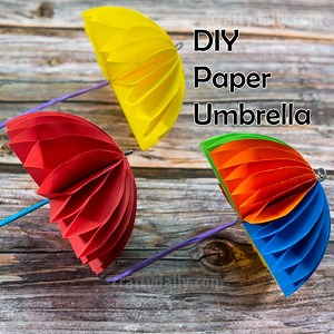 78K views · 444 reactions | How to make a paper umbrella. | Crafty Daily | Facebook