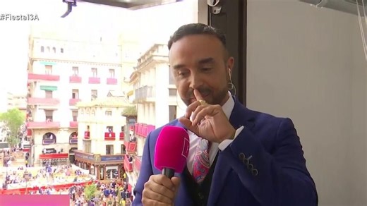 Luis Rollán, emocionado al vivir la Semana Santa por primera vez con una persona muy especial