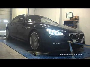 BMW F12 640D 313cv AUTO STAGE 2 Reprogrammation Moteur @ 389cv Digiservices Paris 77 Dyno