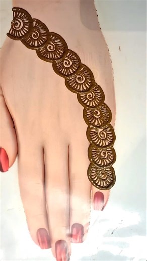 back side mehndi design #mehndi #newmahendi #hennadesign #henna #mehmdi #arabicmehndidesign