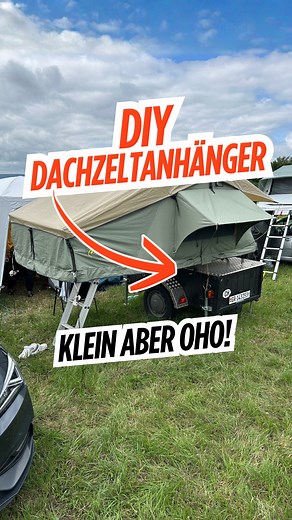 🔧💡 DIY-Dachzelt-Anhänger mit mega Stauraum – gebaut für Mobilität & Flexibilität! In unserer Community entstehen die besten Ideen – wie dieser Anhänger von Mike als DIY-Dachzelt-Setup: • Großzügiger Stauraum mit Schwerlastauszug für Equipment im Anhänger • Modularer Aufbau: Kisten lassen sich rausnehmen und direkt ins Fahrzeug packen • Dachzelt vom Anhänger aufs Auto montierbar – und dann ganz ohne Trailer weiterreisen 🚐💪 Viel Raum für dein Gepäck, maximale Freiheit fürs Campen. 💬 Wie finde