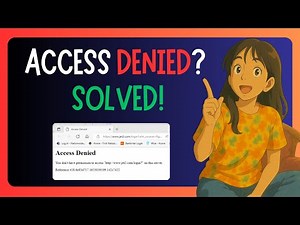 How To FIX "Access Denied, You Don’t Have Permission To Access On This Server" - SOLVED