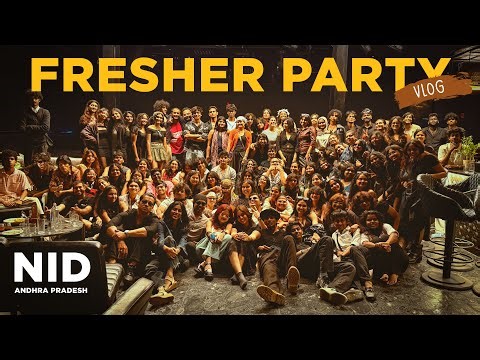 What REALLY Happens at NID Fresher Party 👀 | NID Vlog