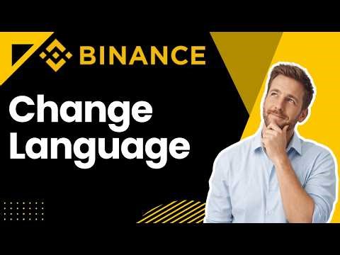 How To Change Language On Binance
