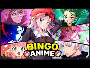 ¡ANIME BINGO! 🎯 JUEGA, SUMA PUNTOS Y DEMUESTRA TU CONOCIMIENTO