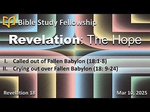 BSF Westerville Ohio Men's Study: Revelation - 23
