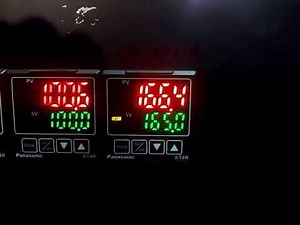 Auto tune Panasonic KT4R temperature controller (Slovak)