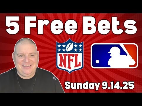 Sunday 5 Free Betting Picks & Predictions - 9/14/25 l Craig's Picks & Predictions