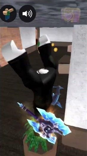 Beating a semi camper in murder mystery 2 #roblox #mm2