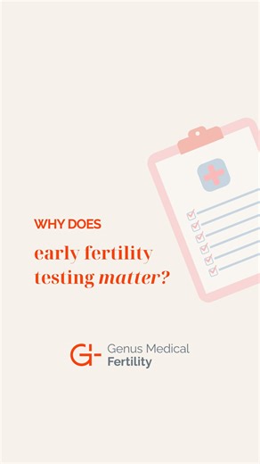 Why does early fertility testing matter? You don’t have to be trying...