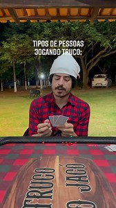 Tipos de pessoas jogando truco | Jacques Vanier